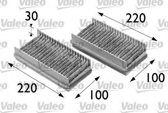 VALEO 698478 Filter, interior air
